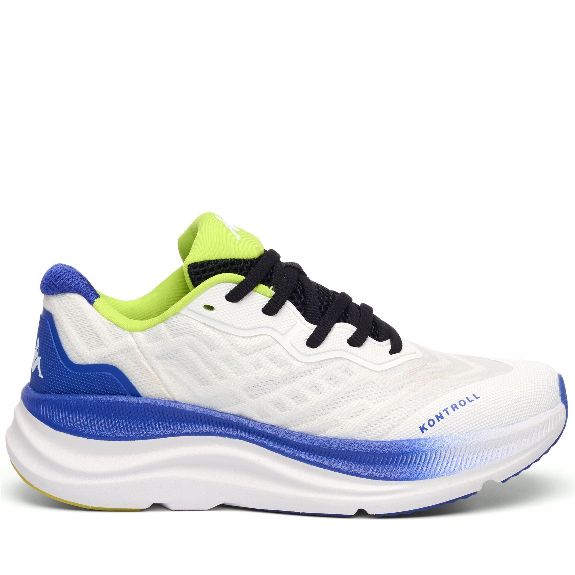 Sneakers da uomo donna in poliestere bianco da running 3/7