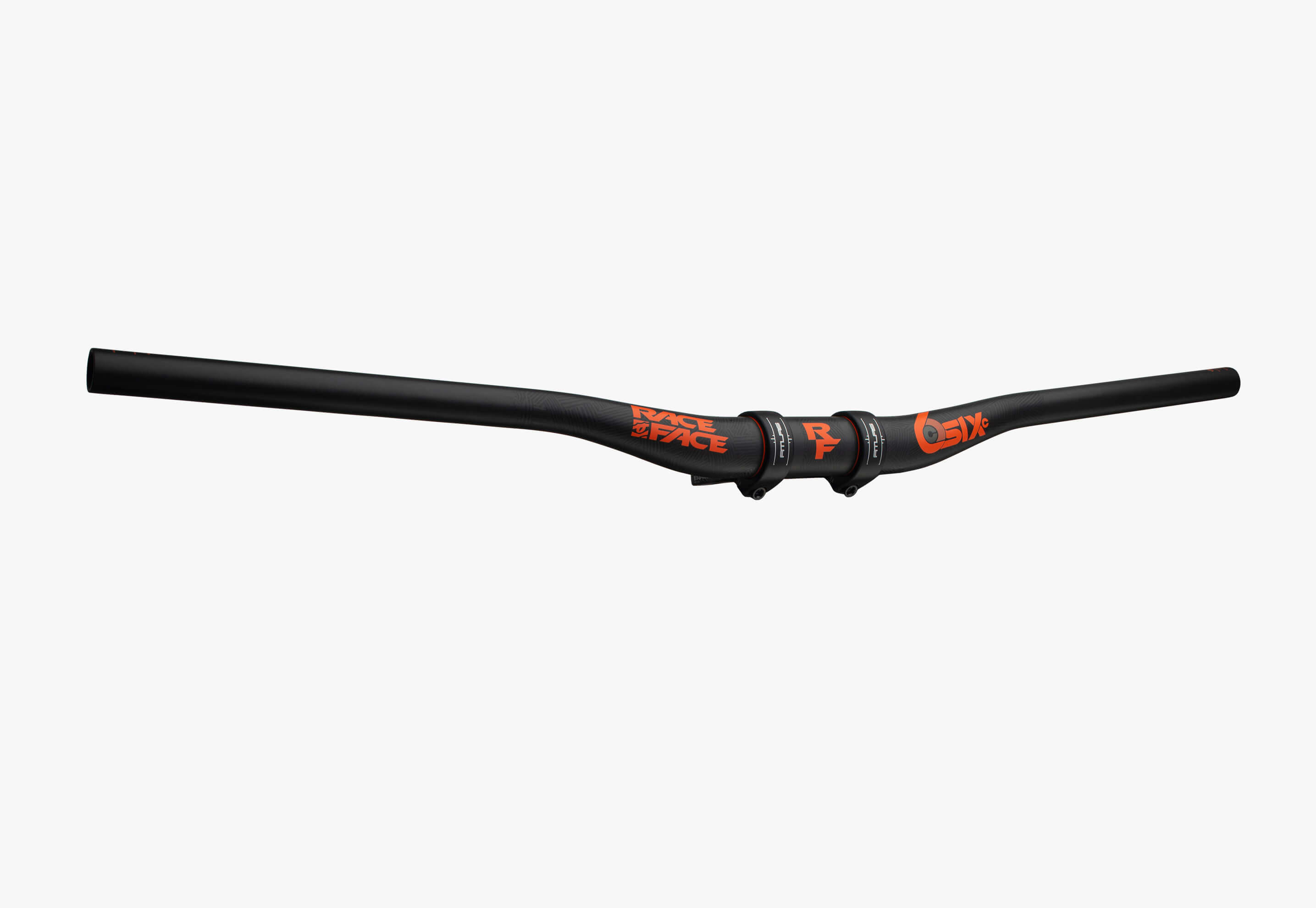Manubrio riser SIXC 20mm - 35 x 820 - carbonio/arancione 3/3