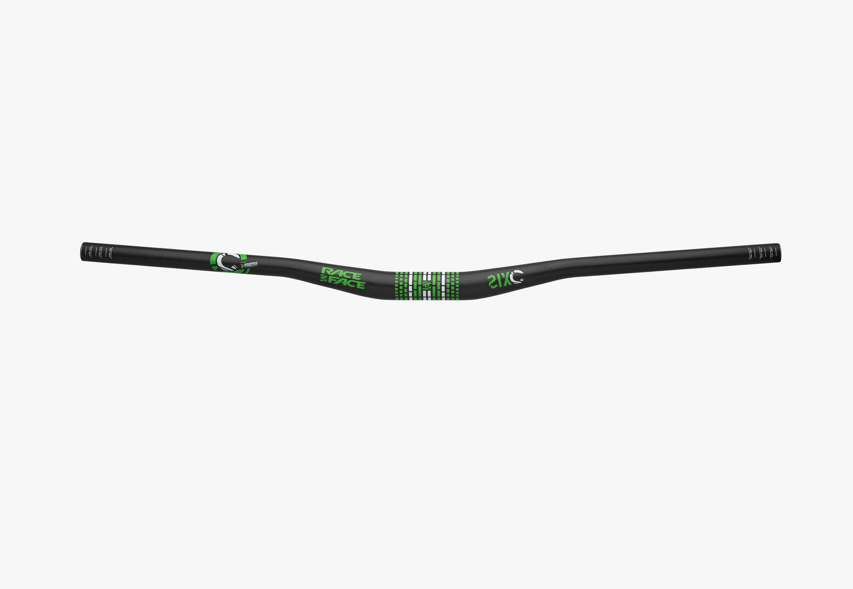 RACE FACE Manubrio SIXC - 31,8 x 785 - carbonio/verde