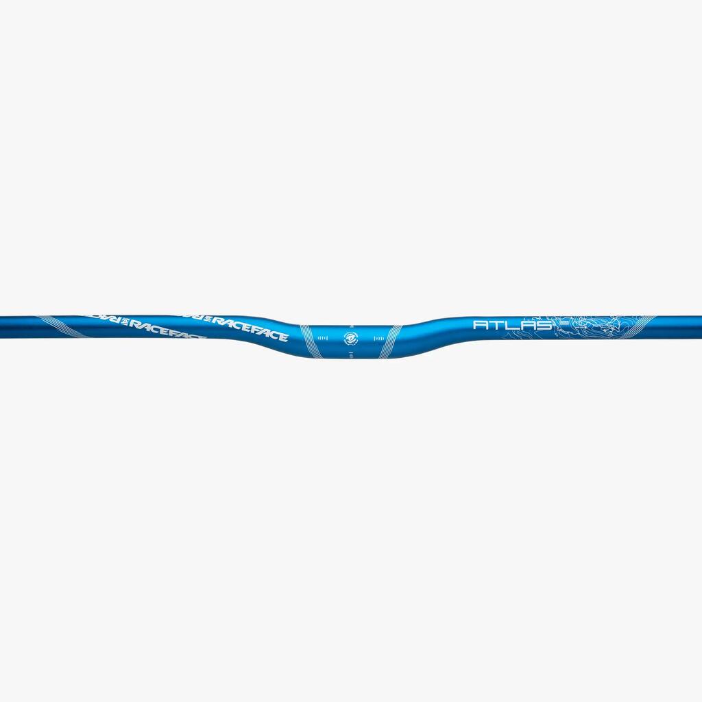 ATLAS handlebars, 0.5 rise - 31.8 x 785 - blue