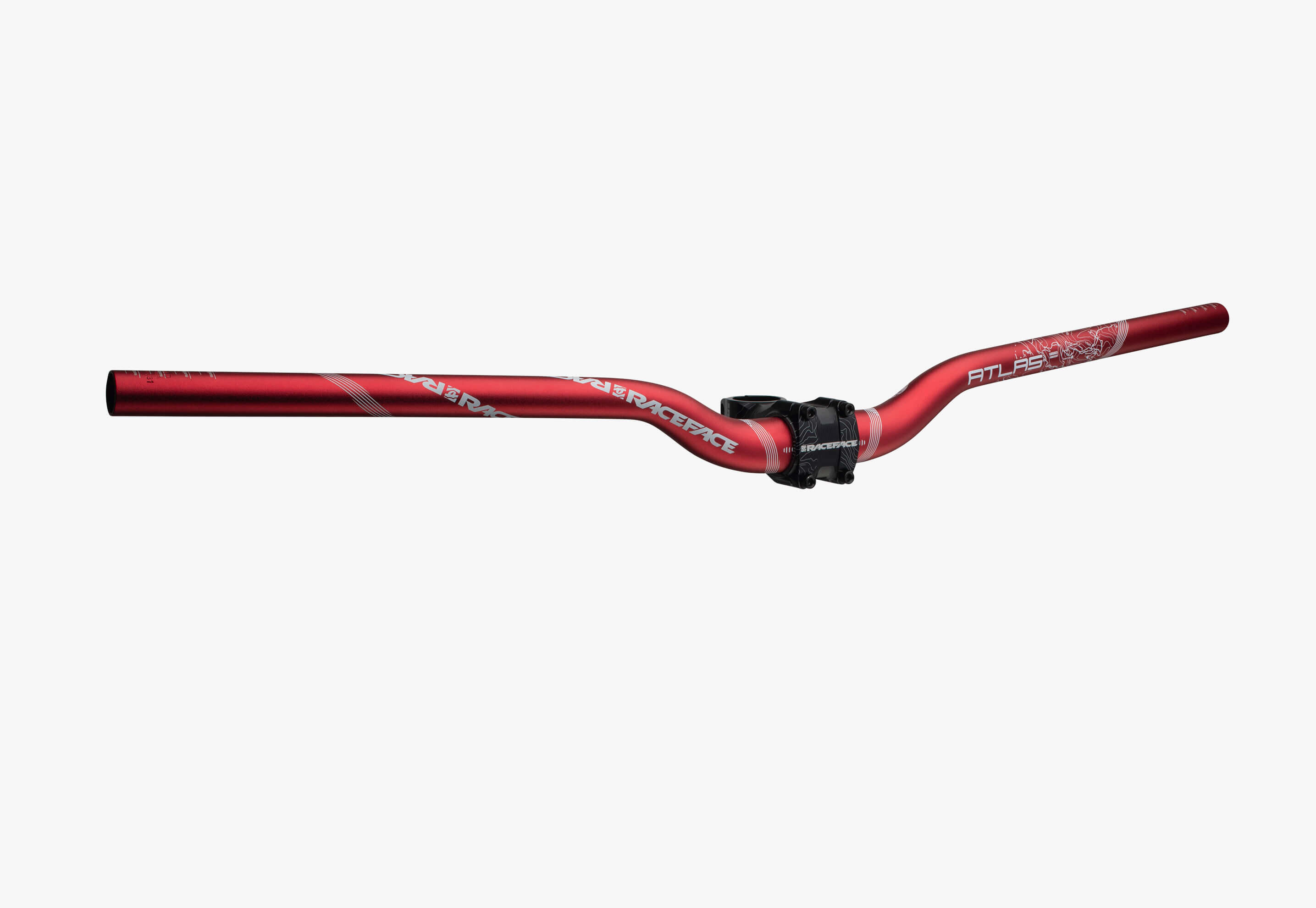 Guidão elevado ATLAS 1,25 - 31,8 x 785 - vermelho 3/3