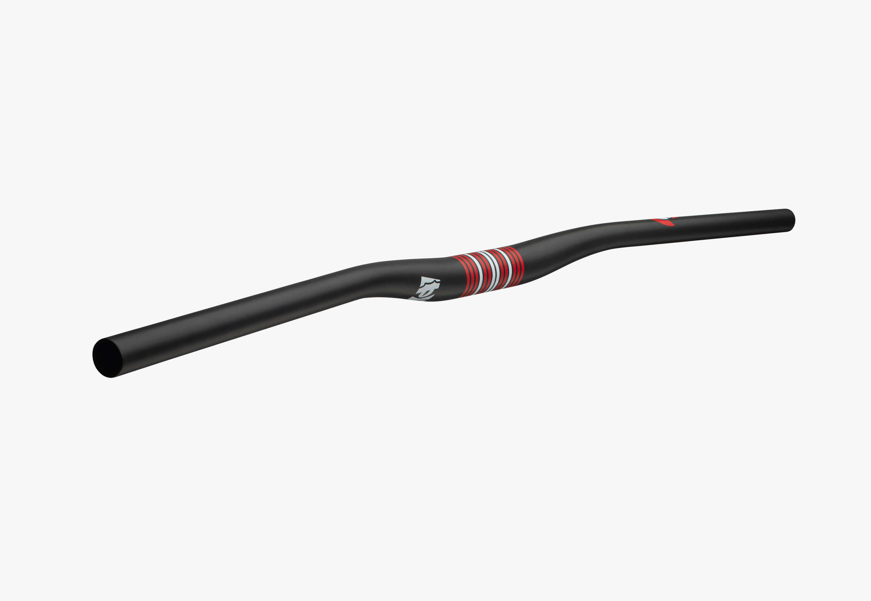 SIXC Stuur - 31,8 x 785 - Carbon/Rood 2/3