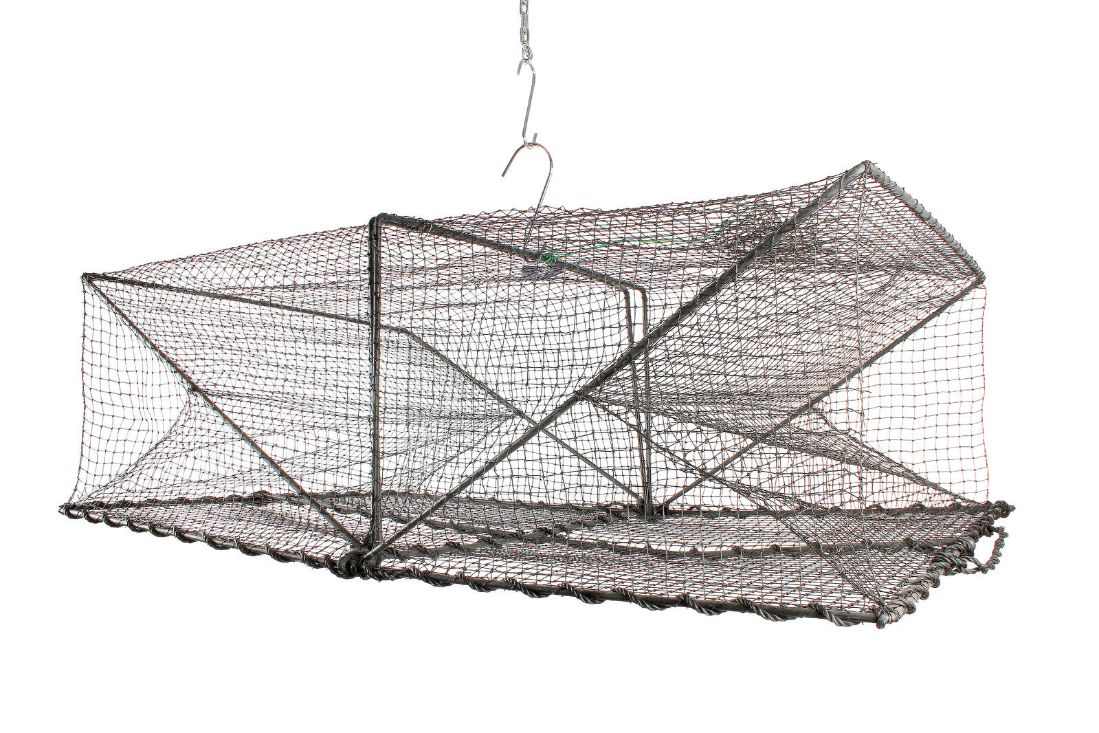 Fishteck 88x59cm Rectangular Yabbie Shrimp/Crab Trap