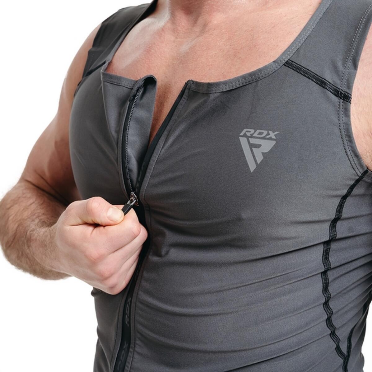 RDX Men's Sweat Jacket For Weight Loss 6/6