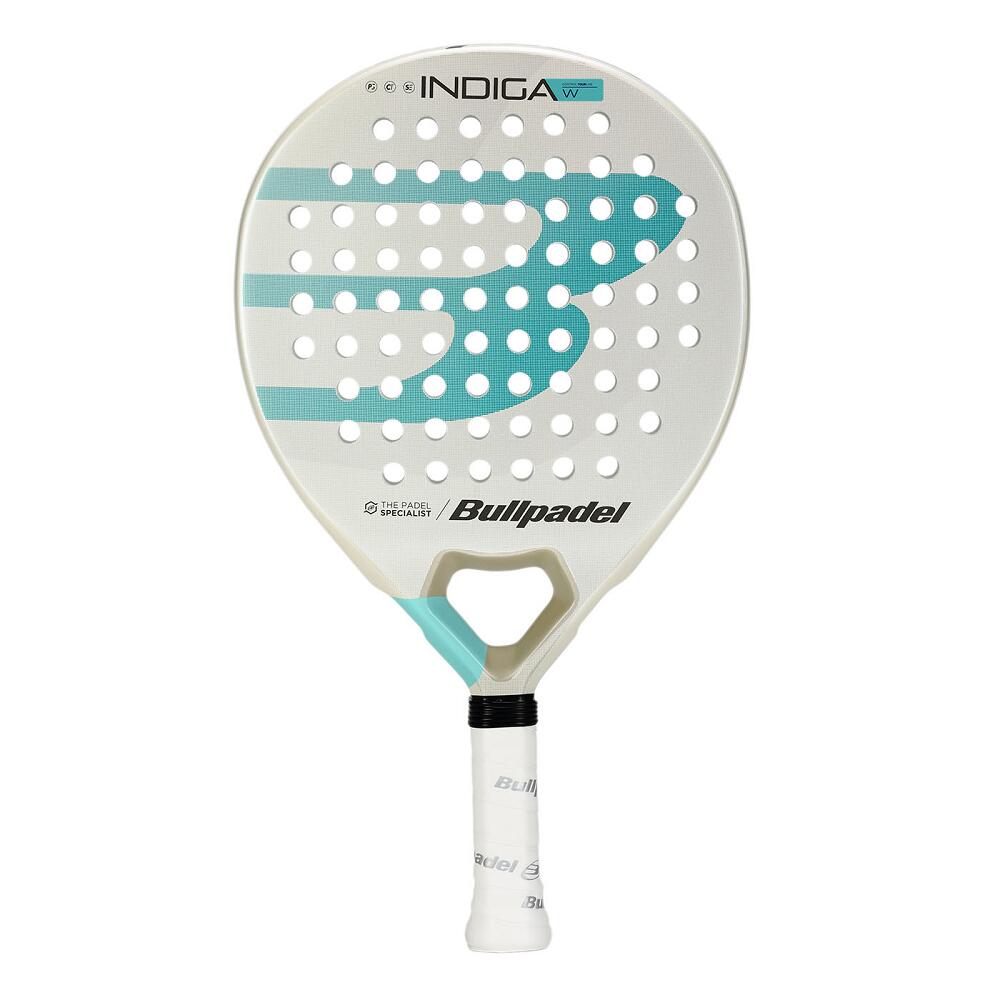 Bullpadel - Bullpadel Indiga W 2025 Femmes - Raquette De Padel - Blanc|bleu - Taille Unique - Decathlon