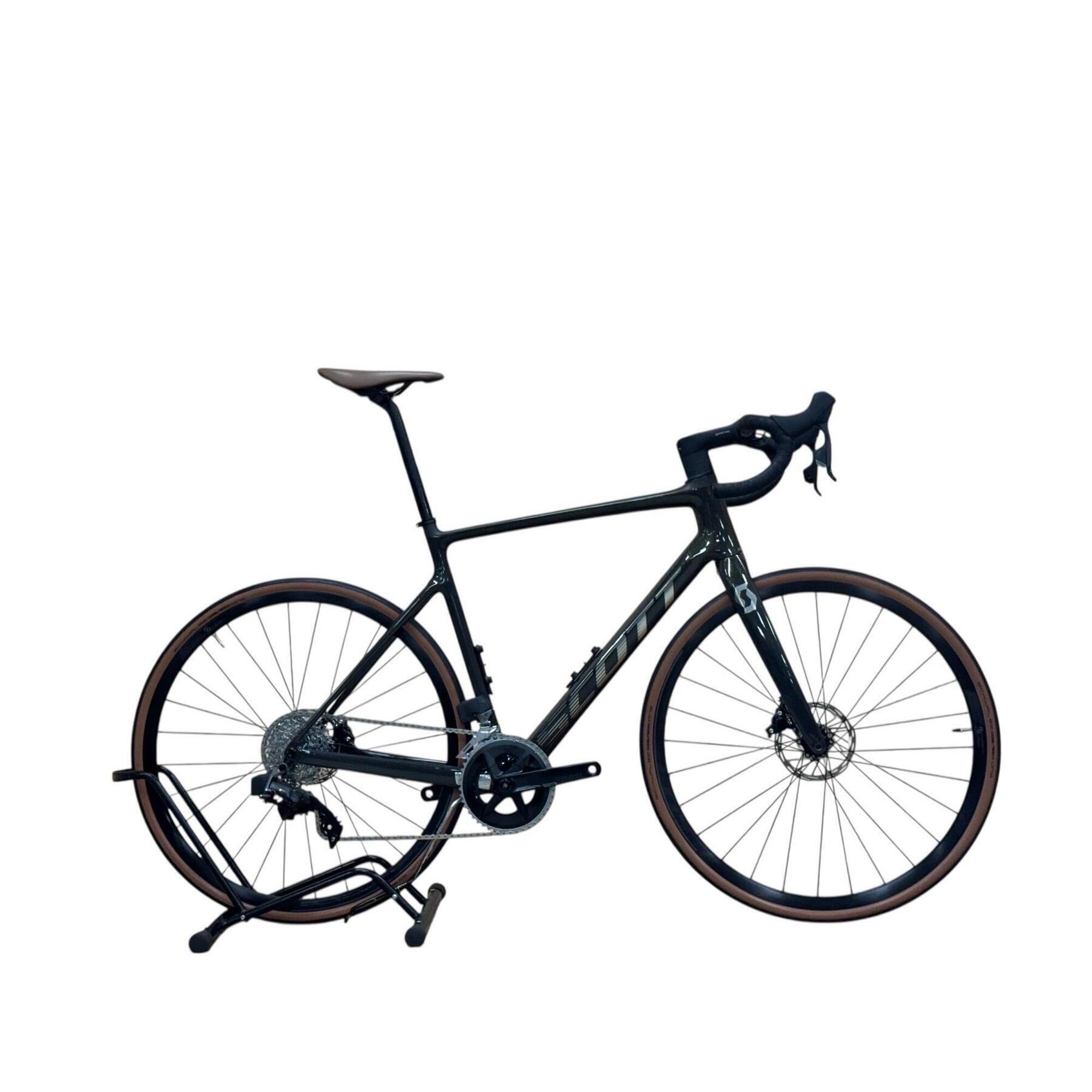 Scott - Reconditionné - Vélo De Route Scott Addict 10 Rival Axs - Comme Neuf - Vélo Route - Gris|noir - Grand - Decathlon