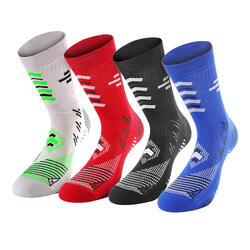 4 chaussettes de football en 4 couleurs différentes pour le prix de 3