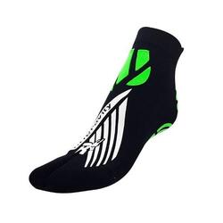 Chaussettes techniques Gym Kids pour enfant, antidérapantes, bleues et orange