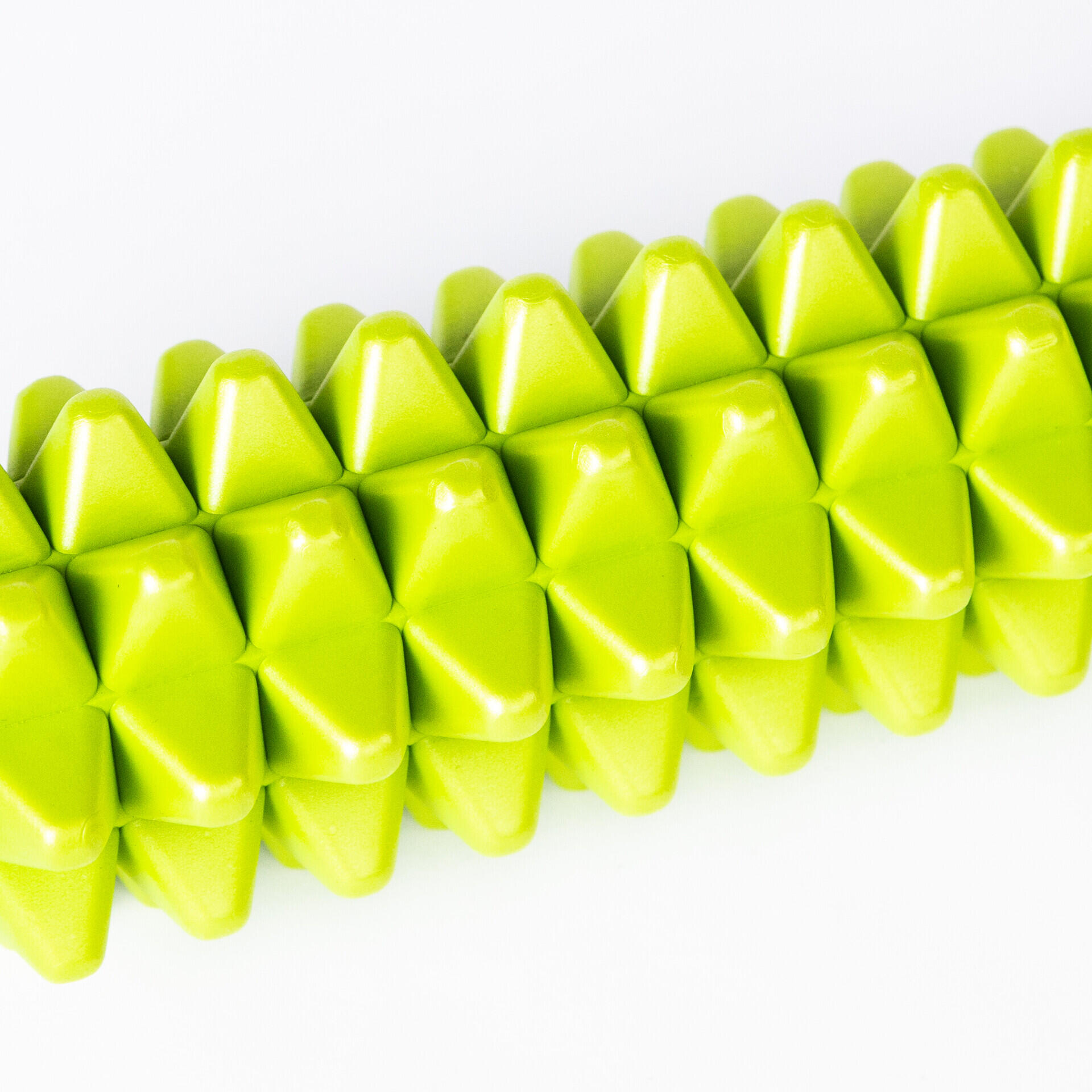 Mini Rouleau de Libération Myofasciale avec Poignées Spike - Vert 2/3