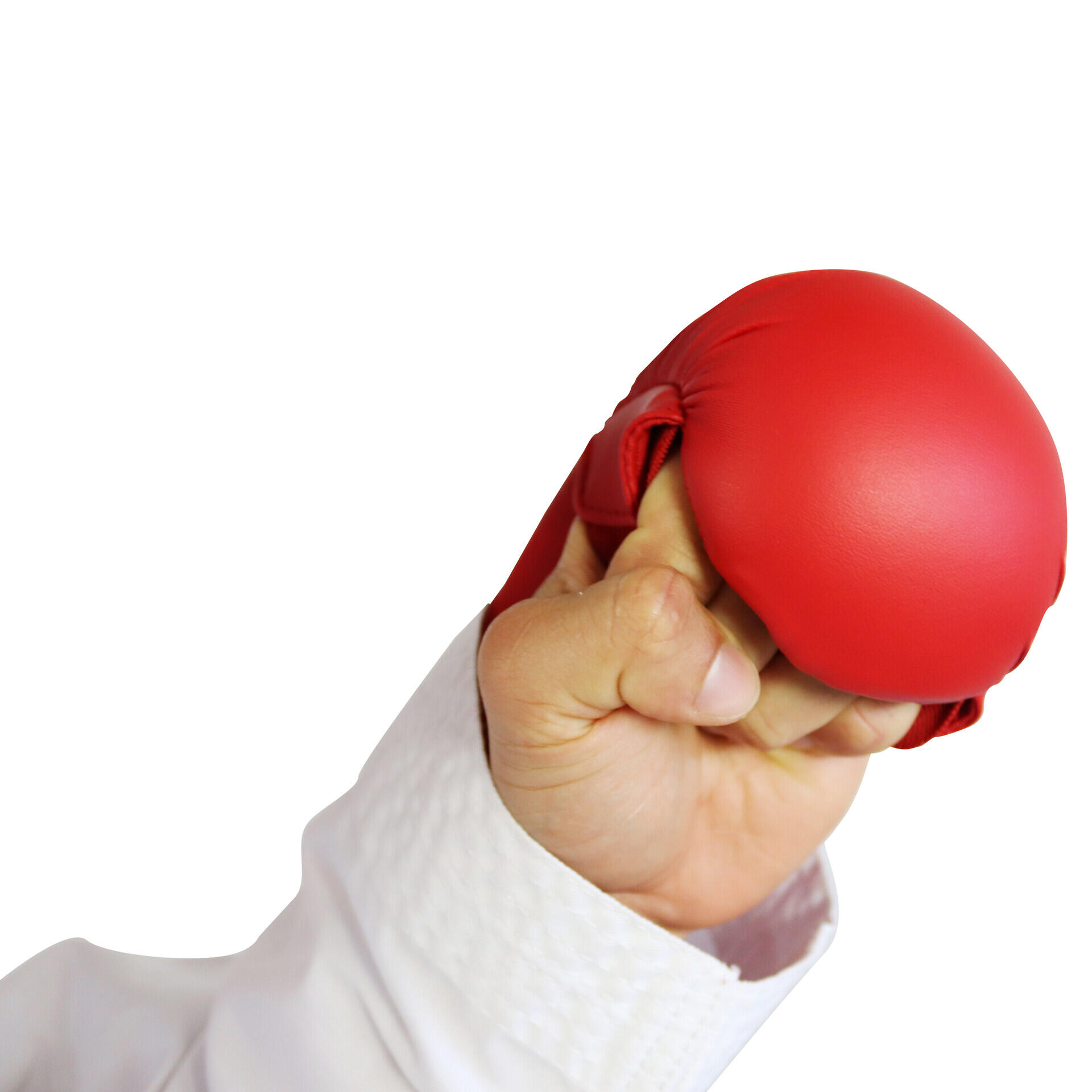 Guantes de Karate sin dedos - Rojo - L 3/4
