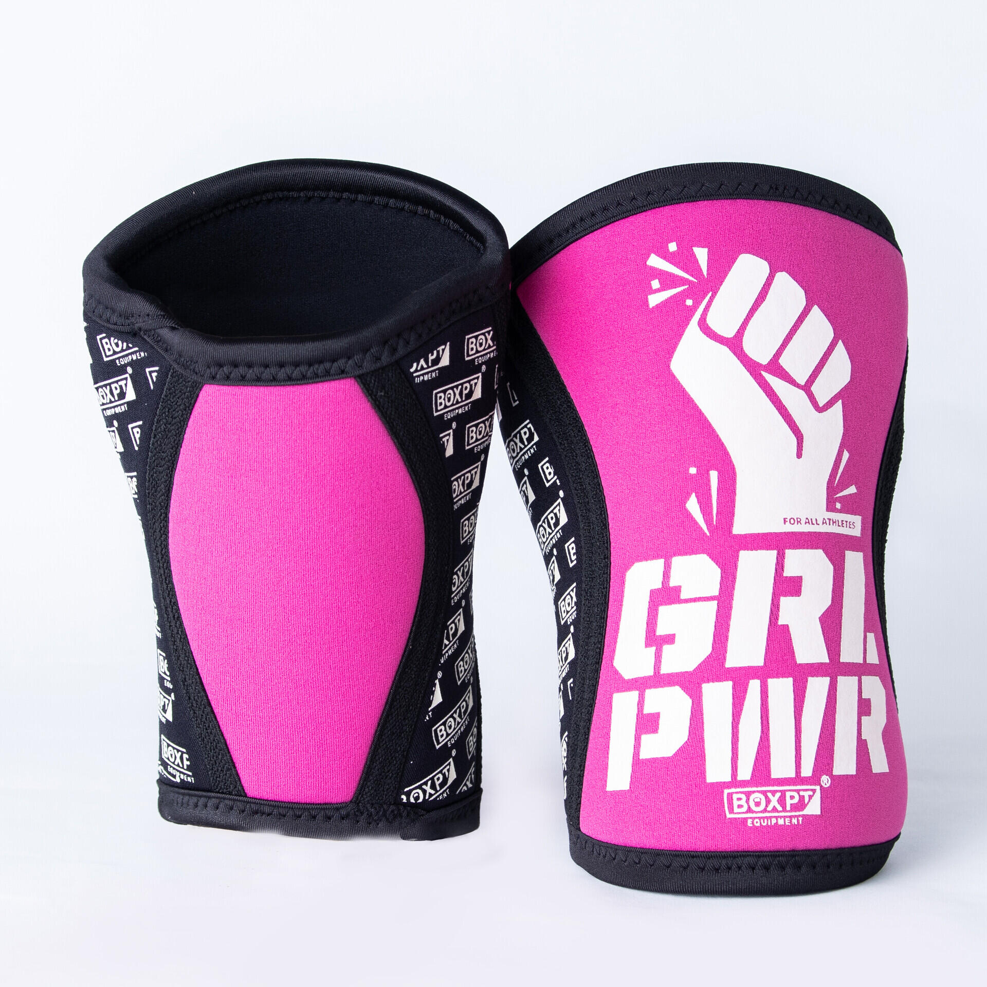 Genouillères 7 mm Girl Power - Rose - XL 3/4