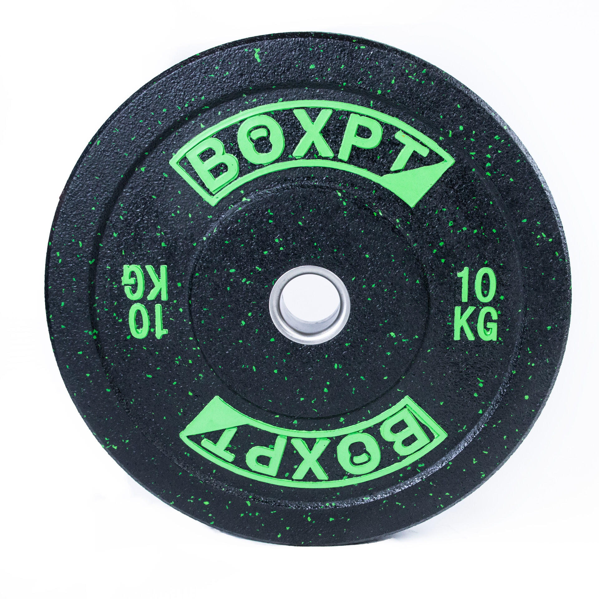 Boxpt Equipment - Bumper Hi-temp - Poids De Musculation - Noir|vert - 10 Kg - Decathlon