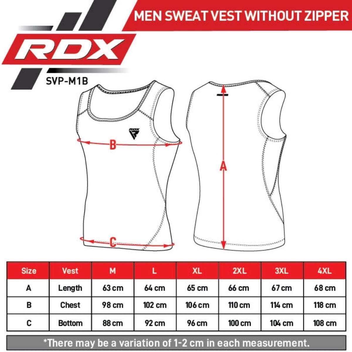 RDX Men's Sweat Jacket For Weight Loss 6/6