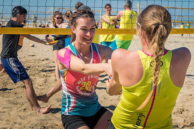 Zestaw Do Siatkówki Plażowej Funtec Beach Champ Set 4/7