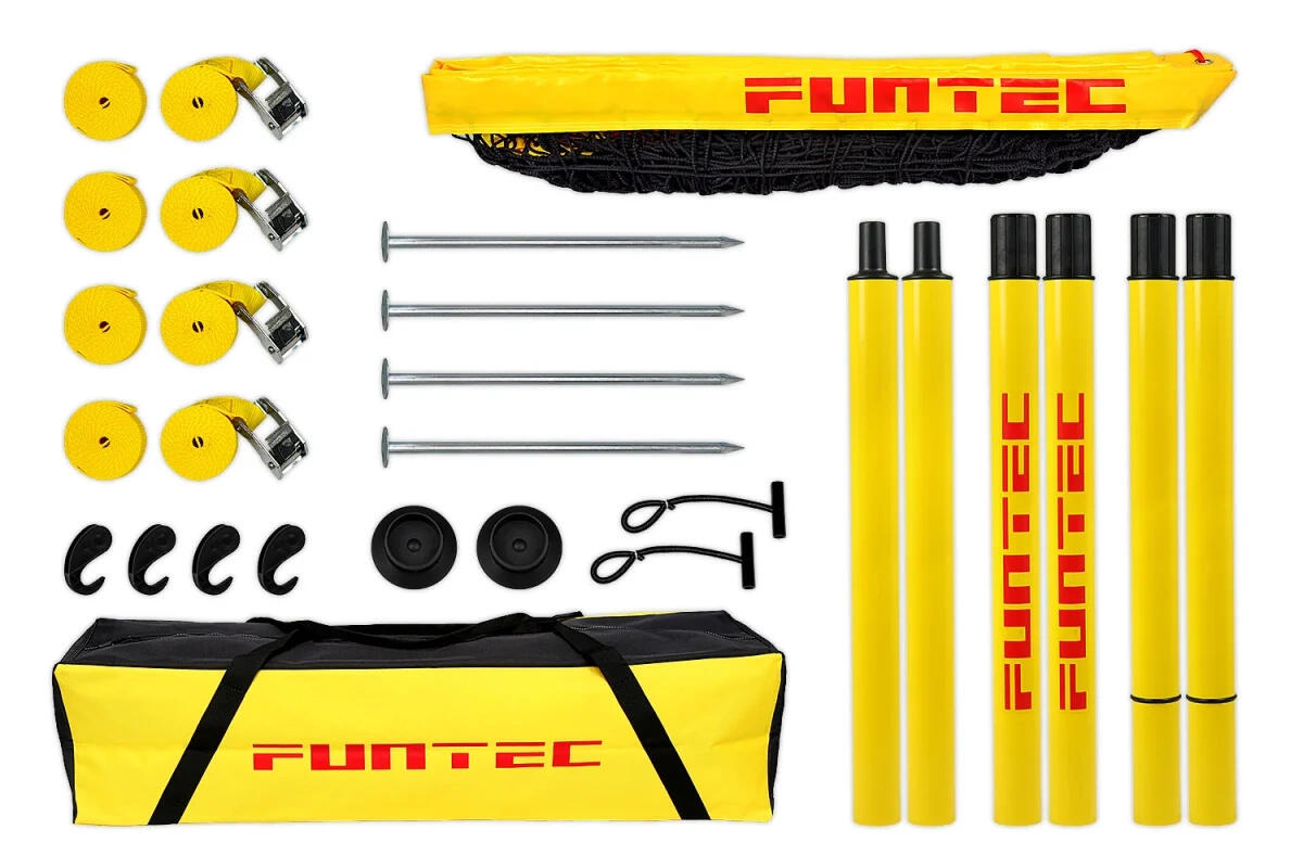 Zestaw Do Siatkówki Plażowej Funtec Beach Champ Set 2/7