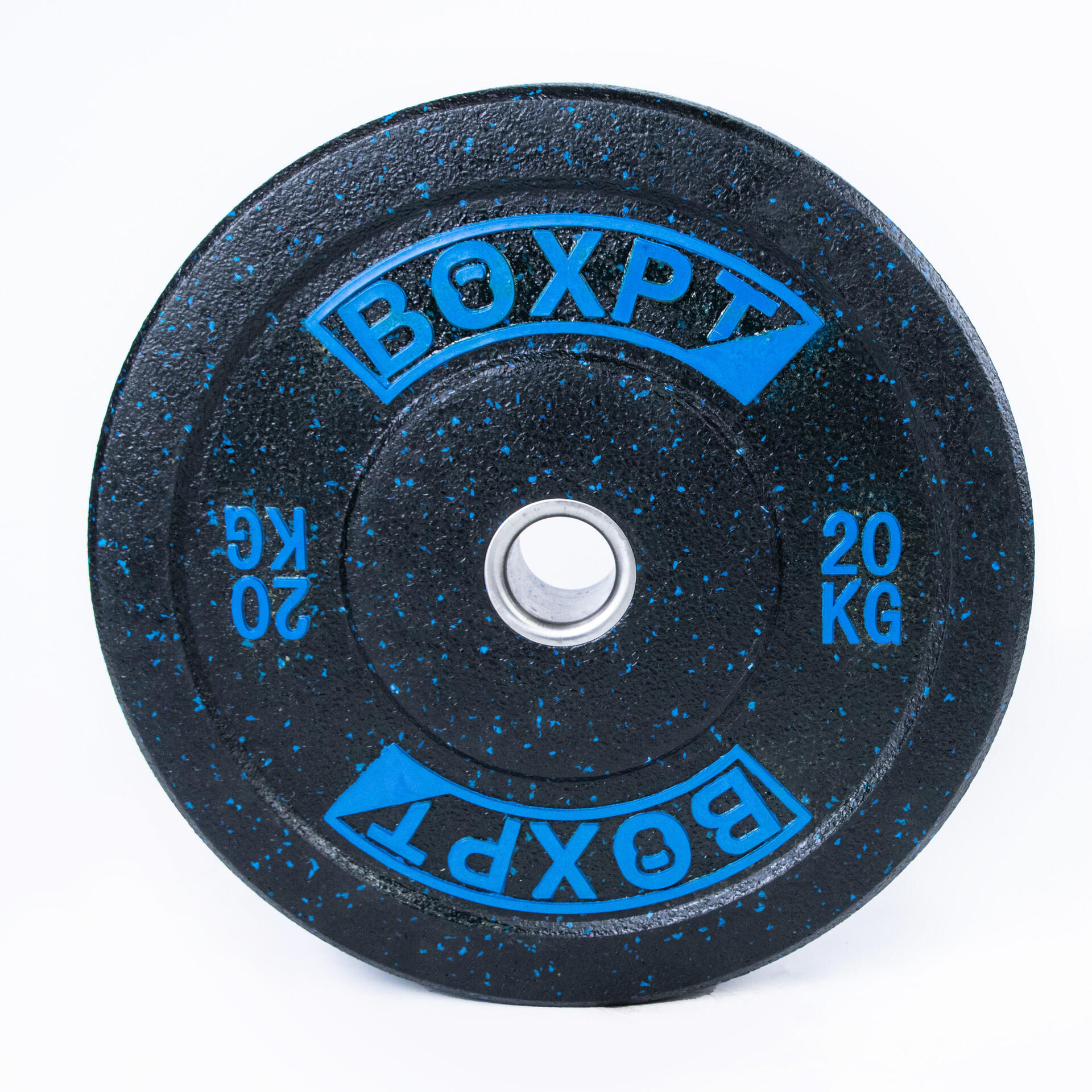 Boxpt Equipment - Bumper Hi-temp - Poids De Musculation - Bleu|noir - 20 Kg - Decathlon