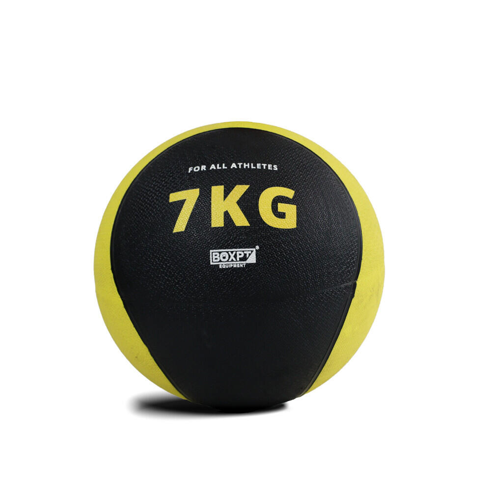 Boxpt Equipment - Médecine Ball Rebound - Balle Lestée - Jaune|noir - Decathlon