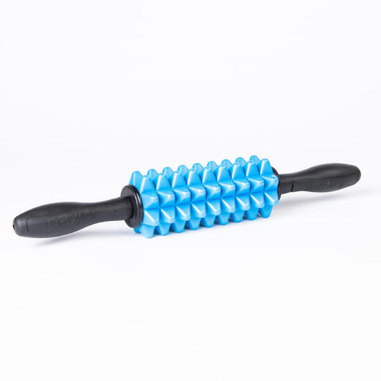 Rouleau de Massage Spike avec Poignées - Bleu