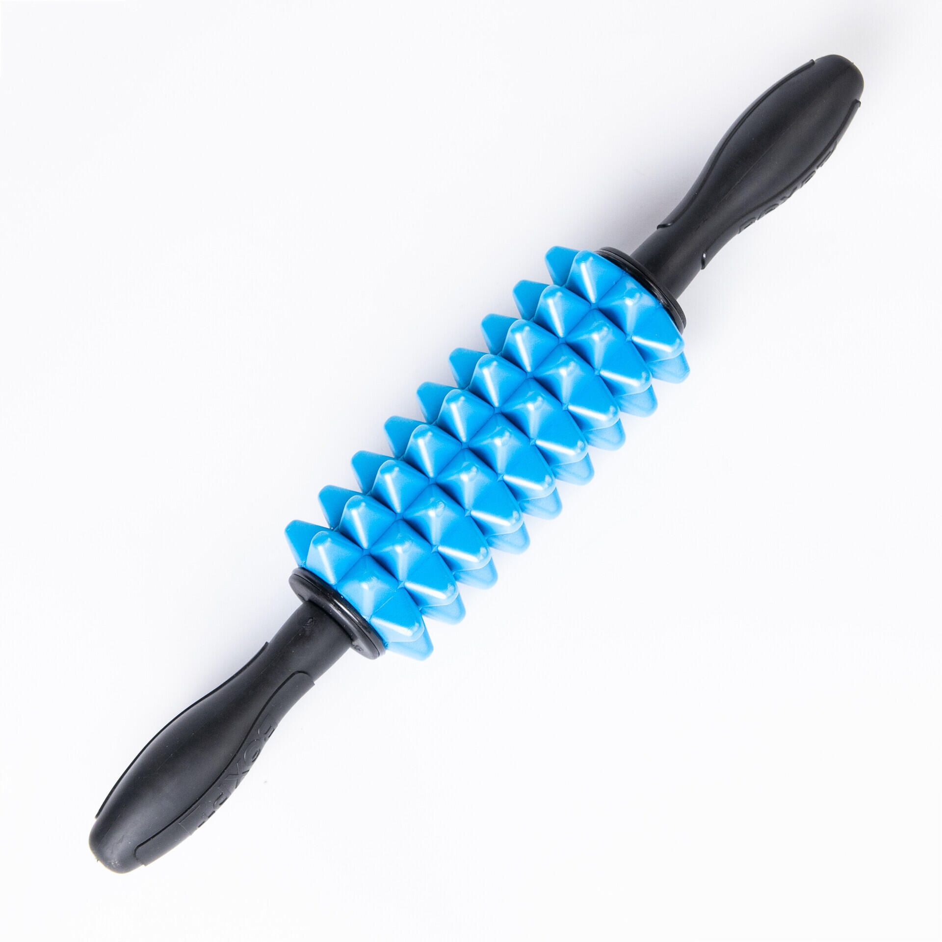 Rouleau de Massage Spike avec Poignées - Bleu 2/3