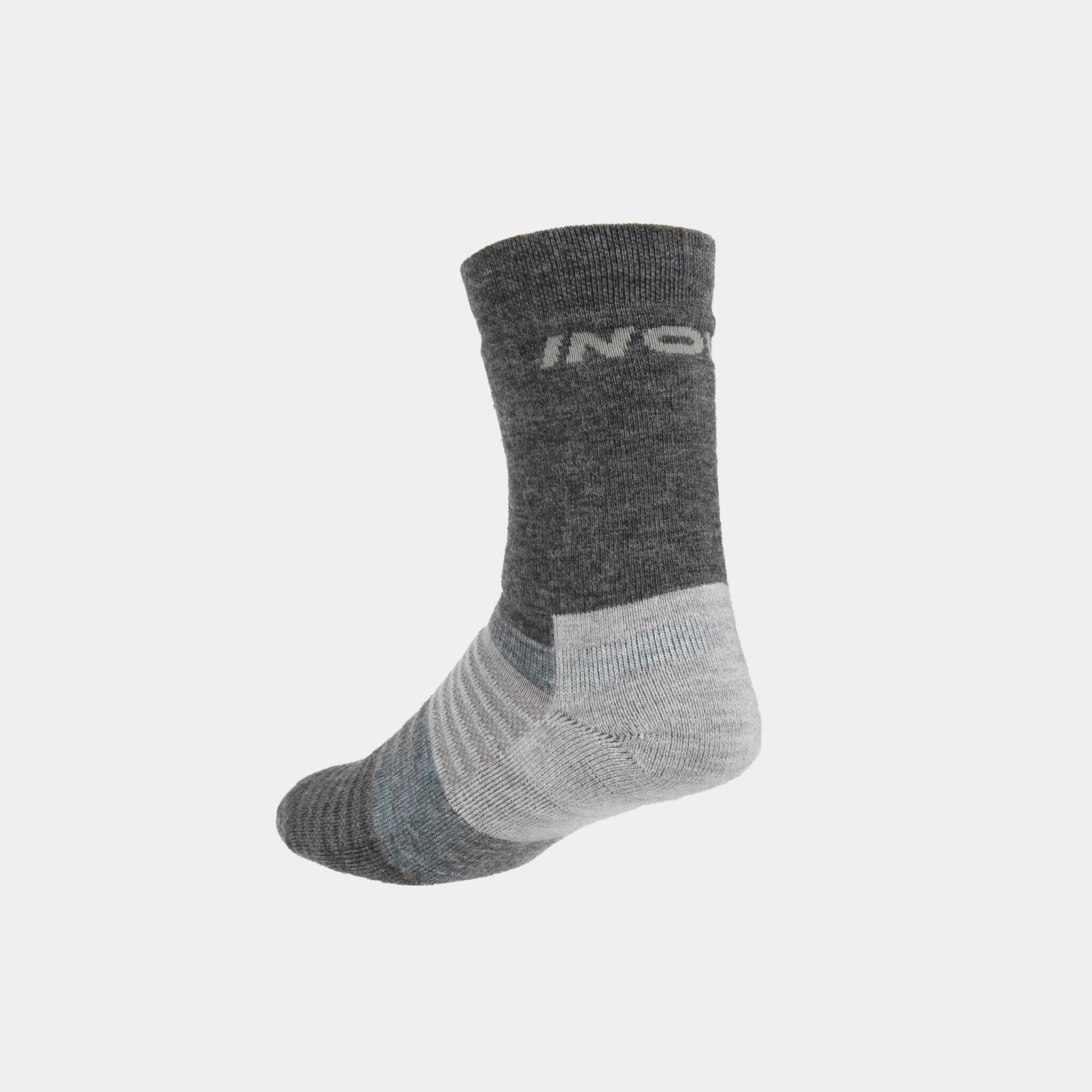 Active Merino+ - Grey Melange 2/3