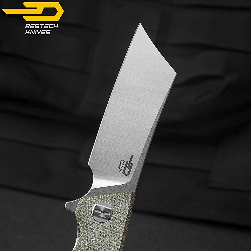 Bestech Navalha Cubis Bege Micarta D2 7/7