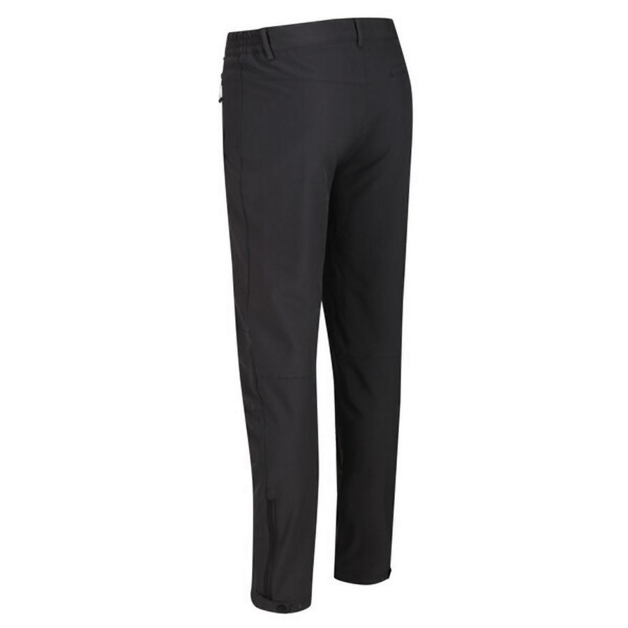 Pantalón senderismo hombre impermeables Regatta Geo Softshell II 2/7