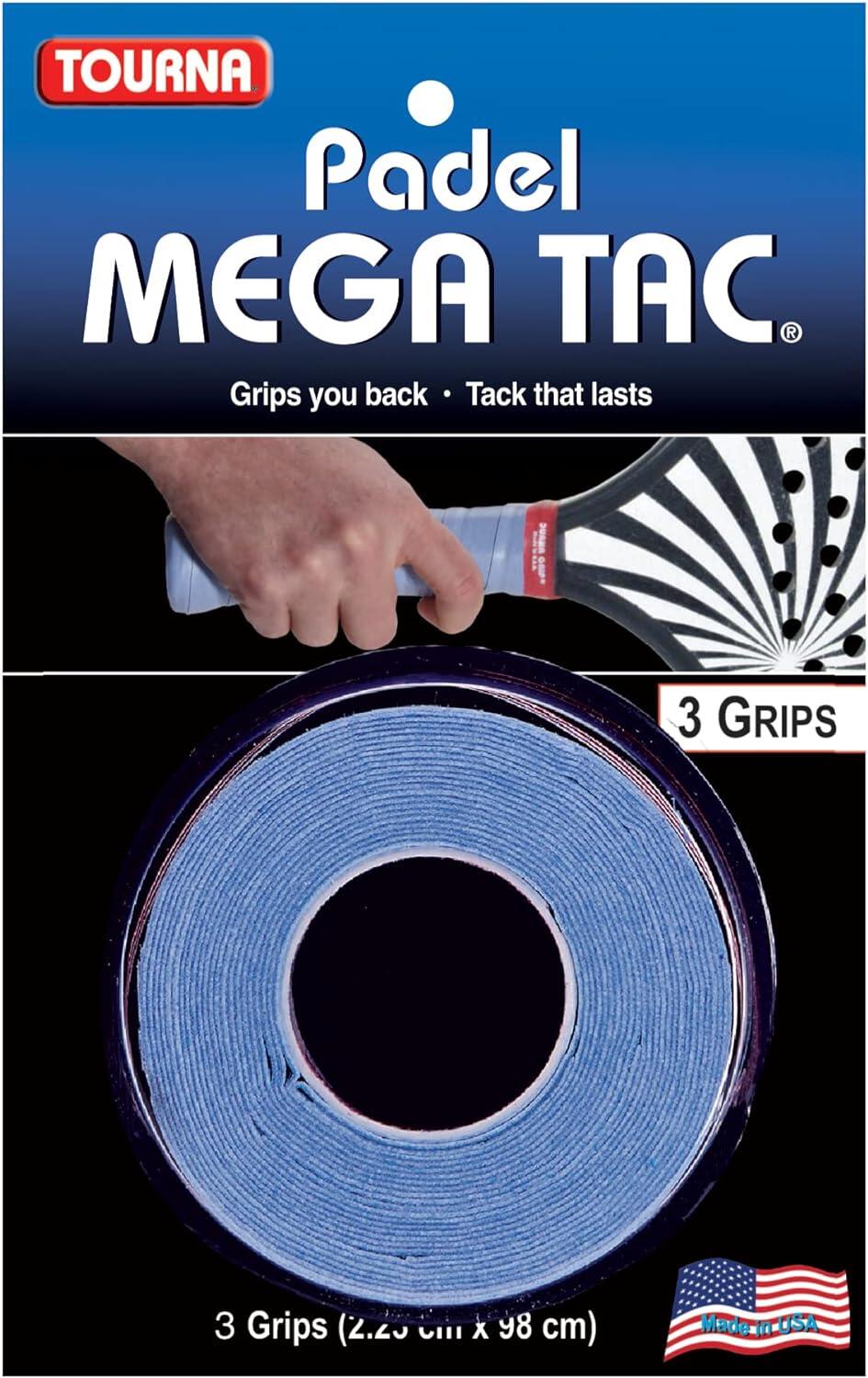 Blister de 3 Padel sur grips Mega Tac