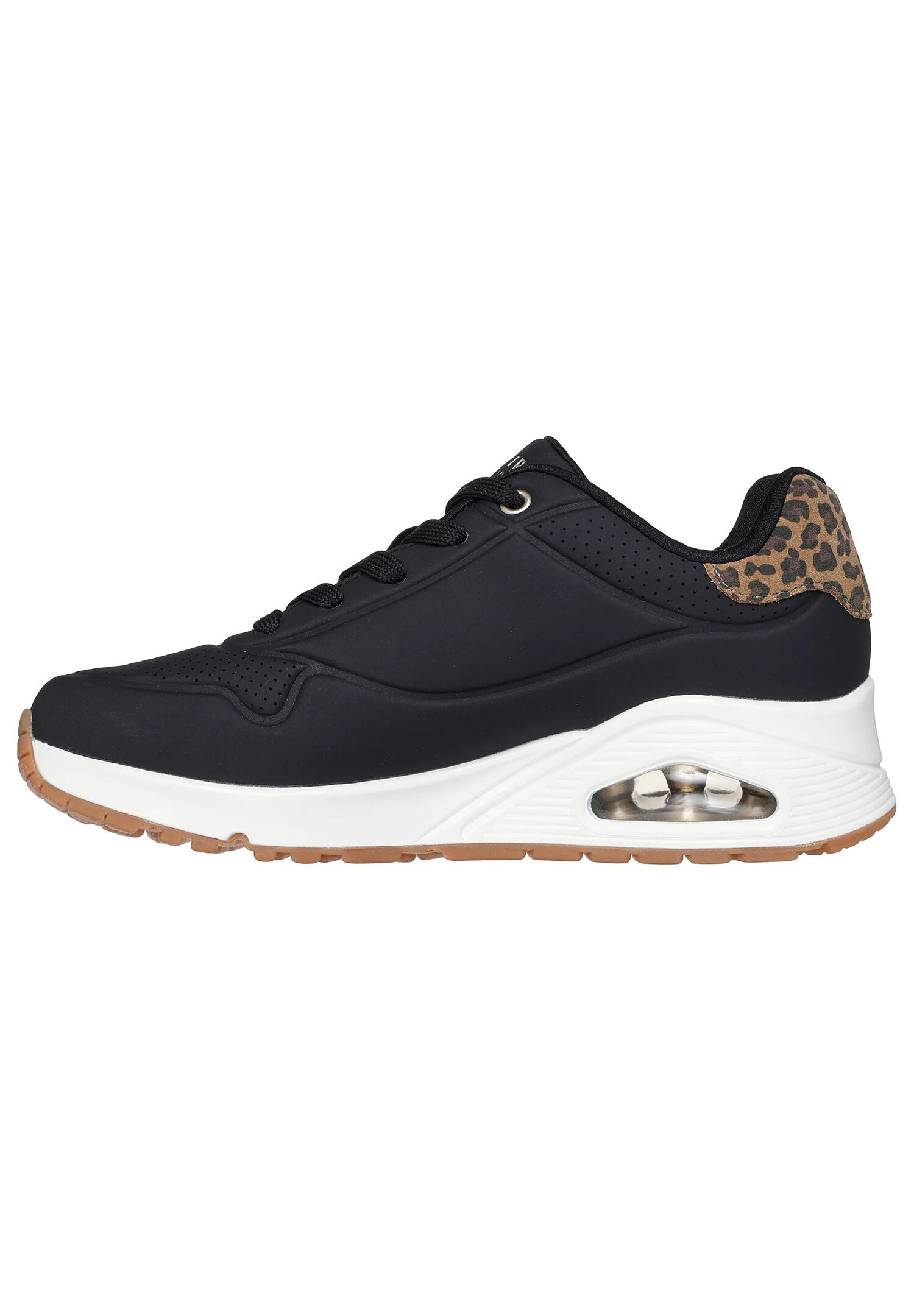 Ténis Skechers Modelo Uno Jungle Nite Cor Preto 6/7