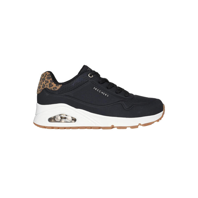 Baskets Femme Baskets Skechers UNO-JUNGLE NITE Noir Skechers