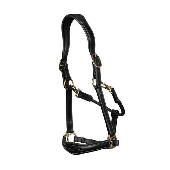 Dy'on Leather Head Collar D-collection Bruin -