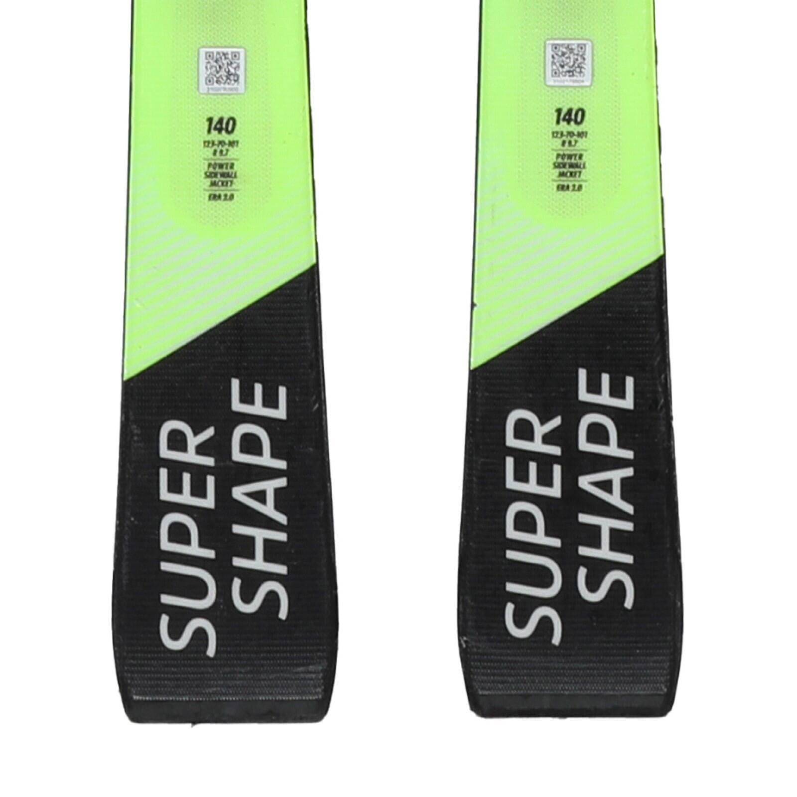 RECONDITIONNE - Ski Junior Head Supershape + Fixations 4/4