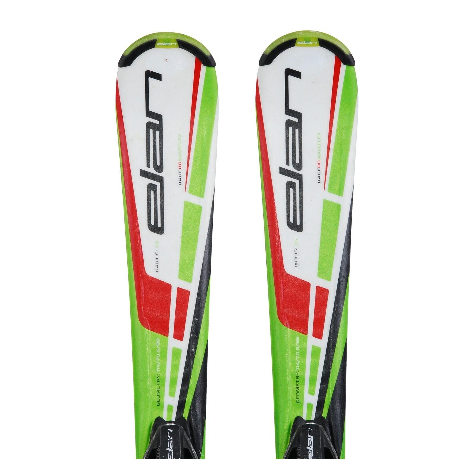 RECONDITIONNE - Ski Junior Elan Race Rc + Fixations 2/4