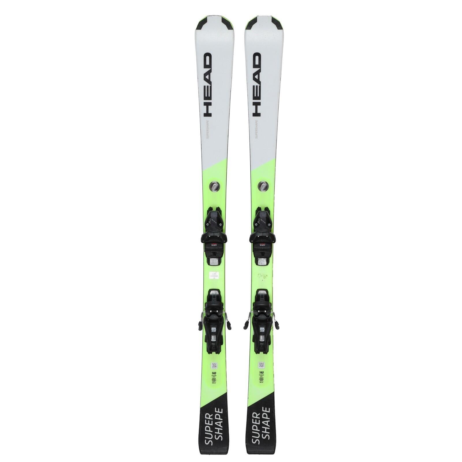RECONDITIONNE - Ski Junior Head Supershape + Fixations 2/4
