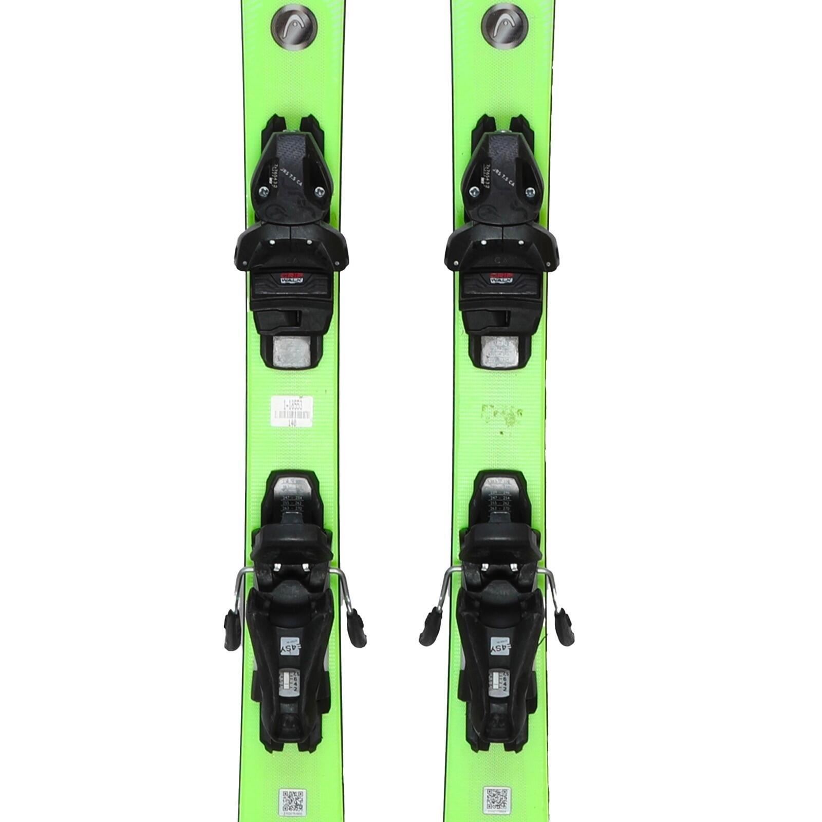 RECONDITIONNE - Ski Junior Head Supershape + Fixations 3/4