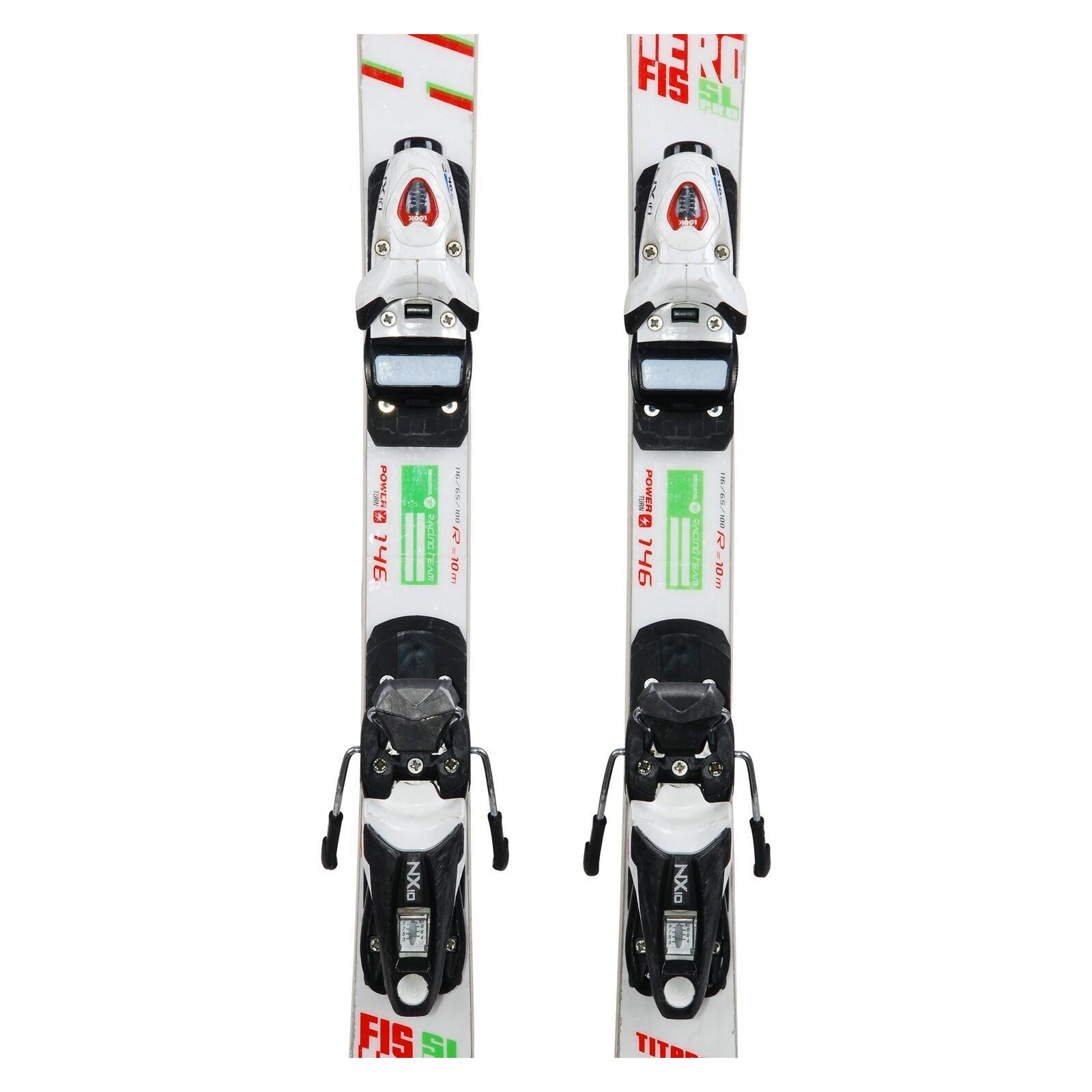 RECONDITIONNE - Ski Junior Rossignol Hero Fis Sl Pro + Fixations 3/5