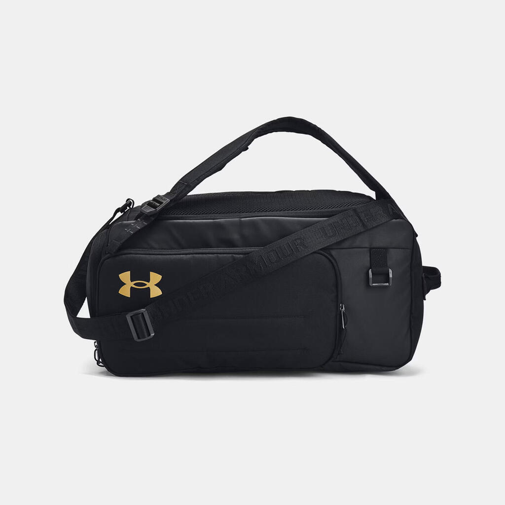 UA Contain Duo Sport Backpack (S) Black and Gold