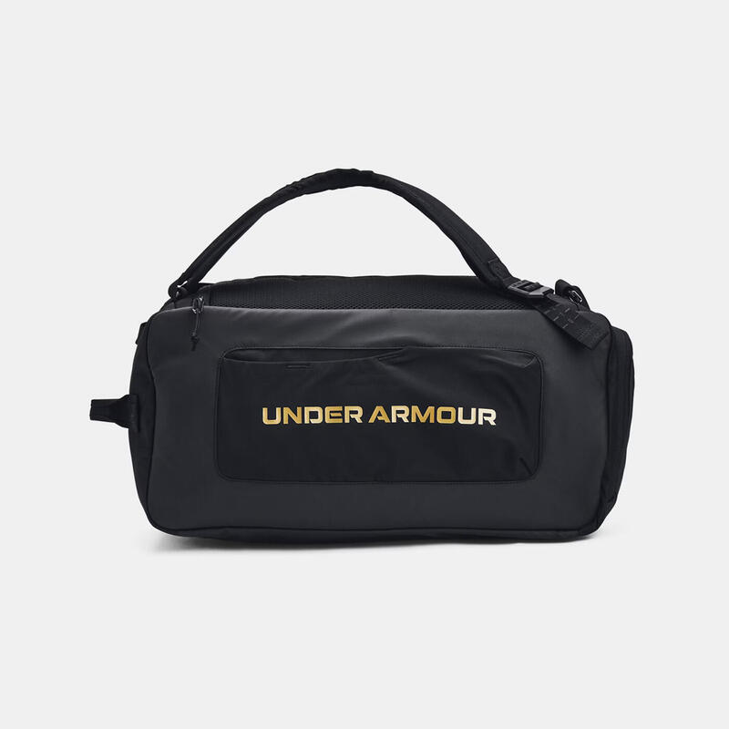Rucsac sport UA Contain Duo (S) Negru și auriu