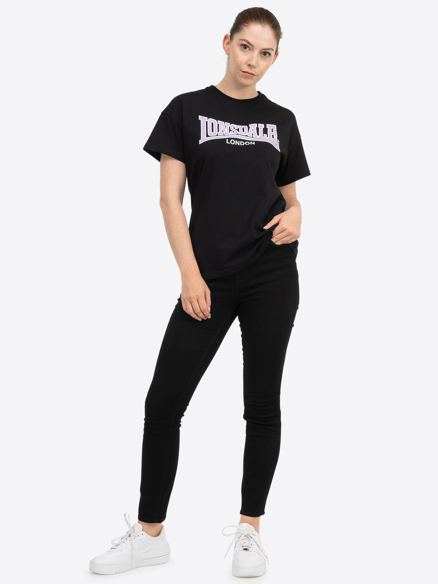 LONSDALE Frauen T-Shirt Oversize OUSDALE 3/6