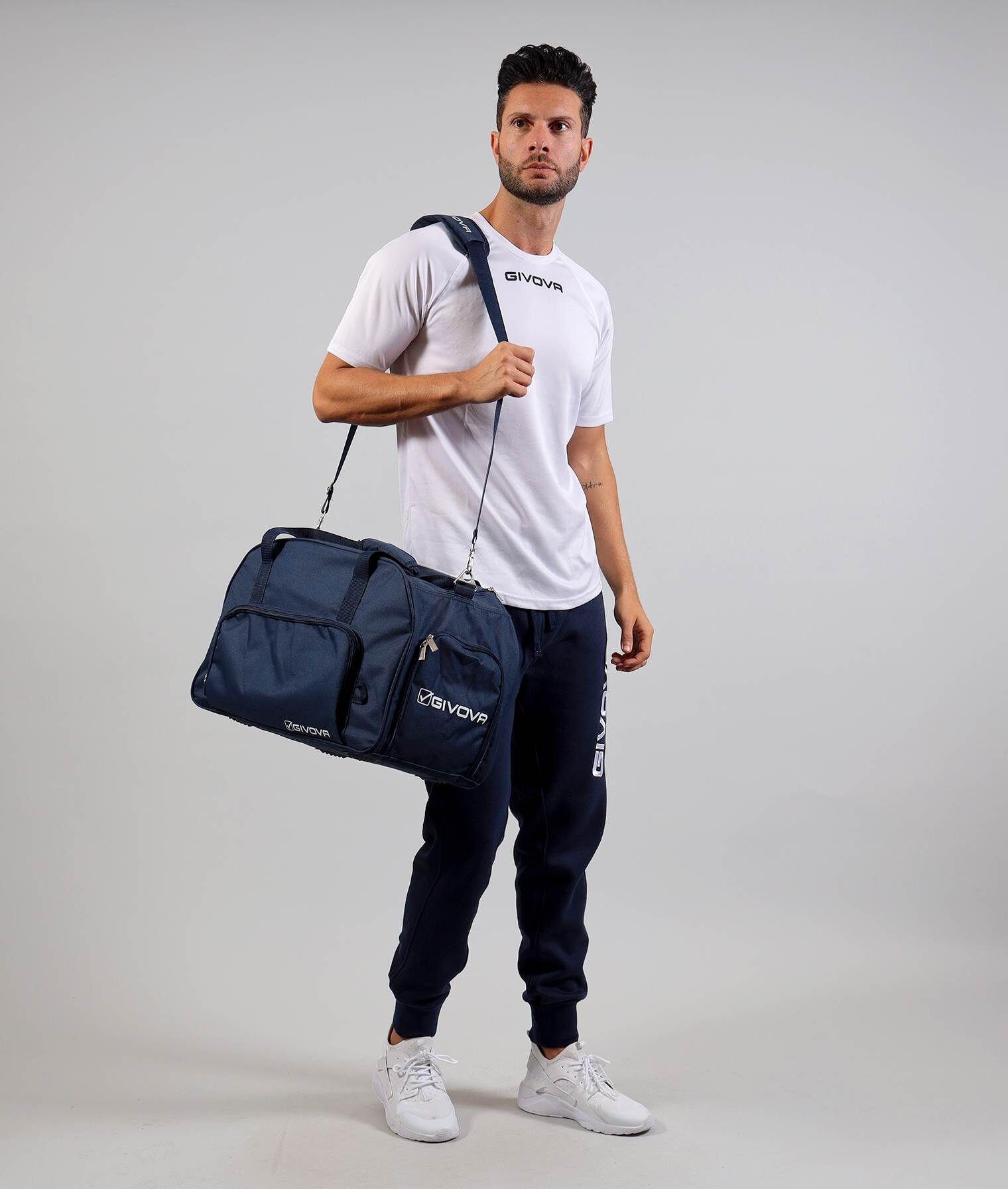 BORSA & borsoni da calcio  givova blu 2/4