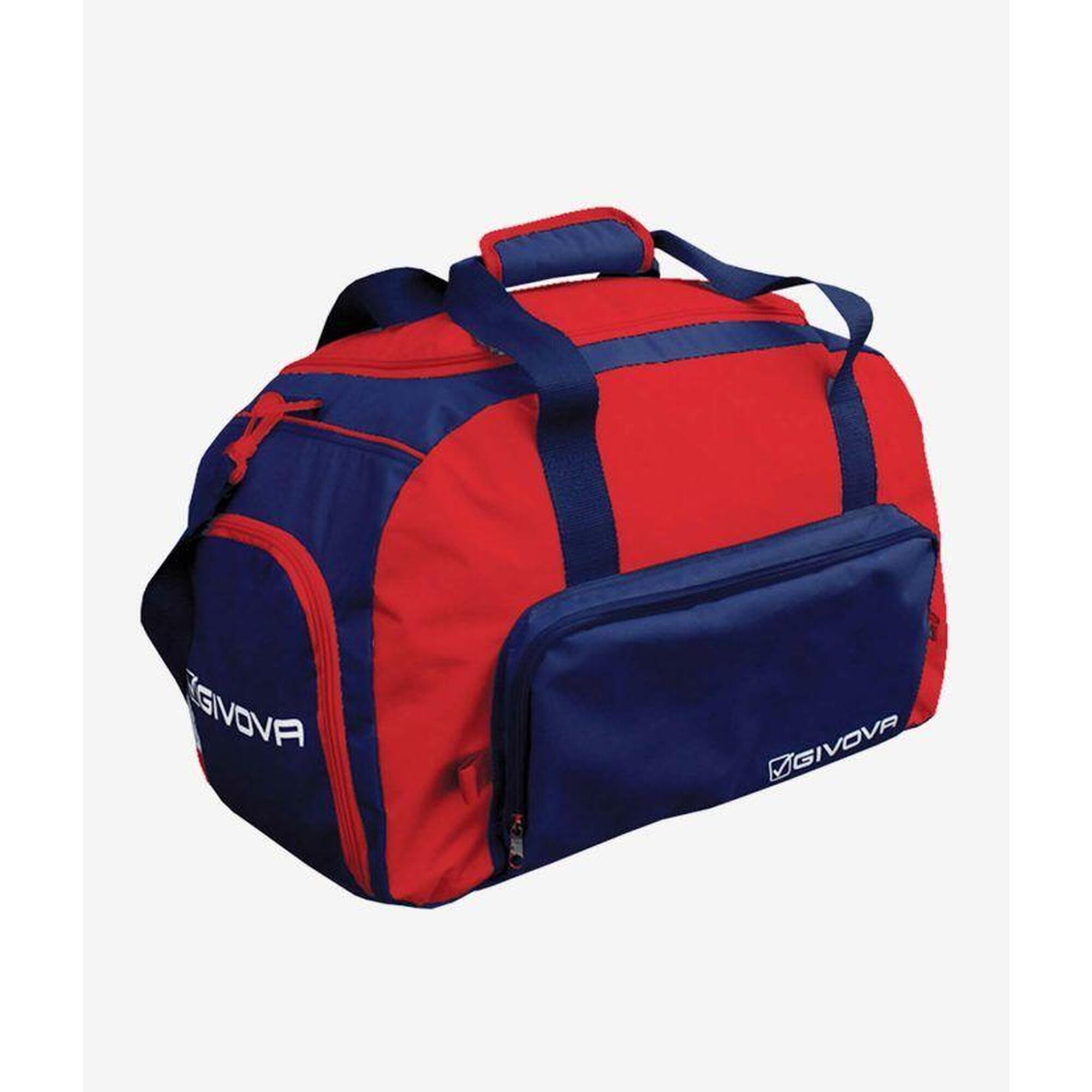 Geanta Sport Givova Palestra Navy-rosu Rosu