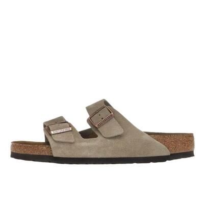 Schoenen arizona soft assise plantaire suede taupe