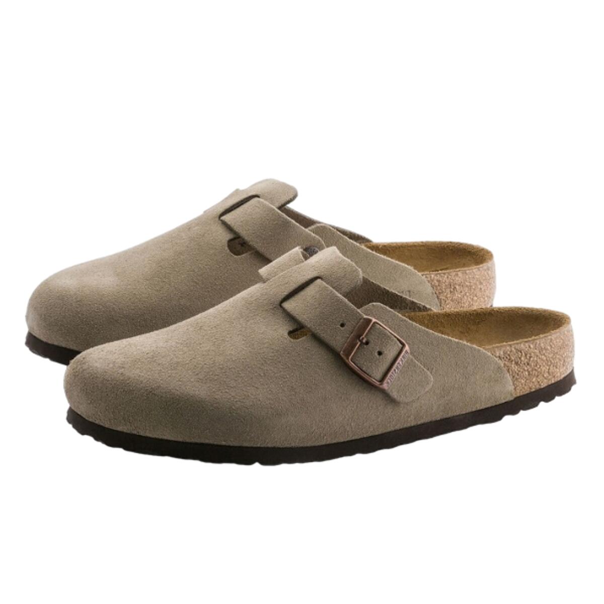 Chaussures  Boston Soft Footbed Suede Taupe 2/4