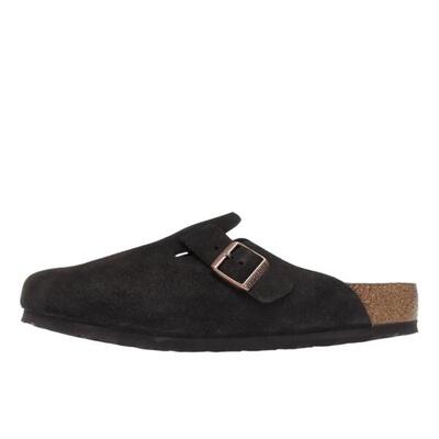 Schoenen boston soft footbed suede mocha