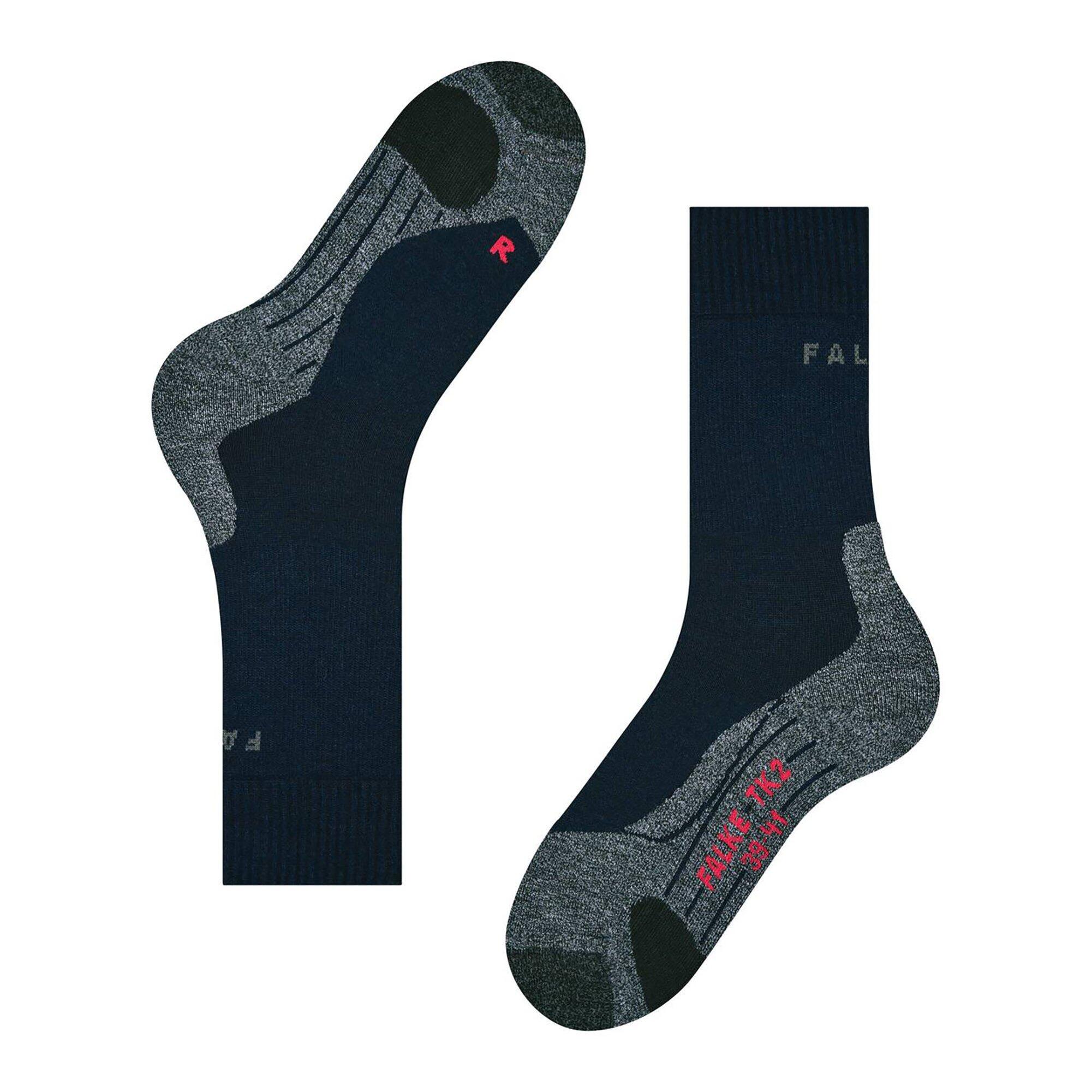 Socken Herren 2er Pack Bequem sitzend-FALKE TK2 SO 4/4