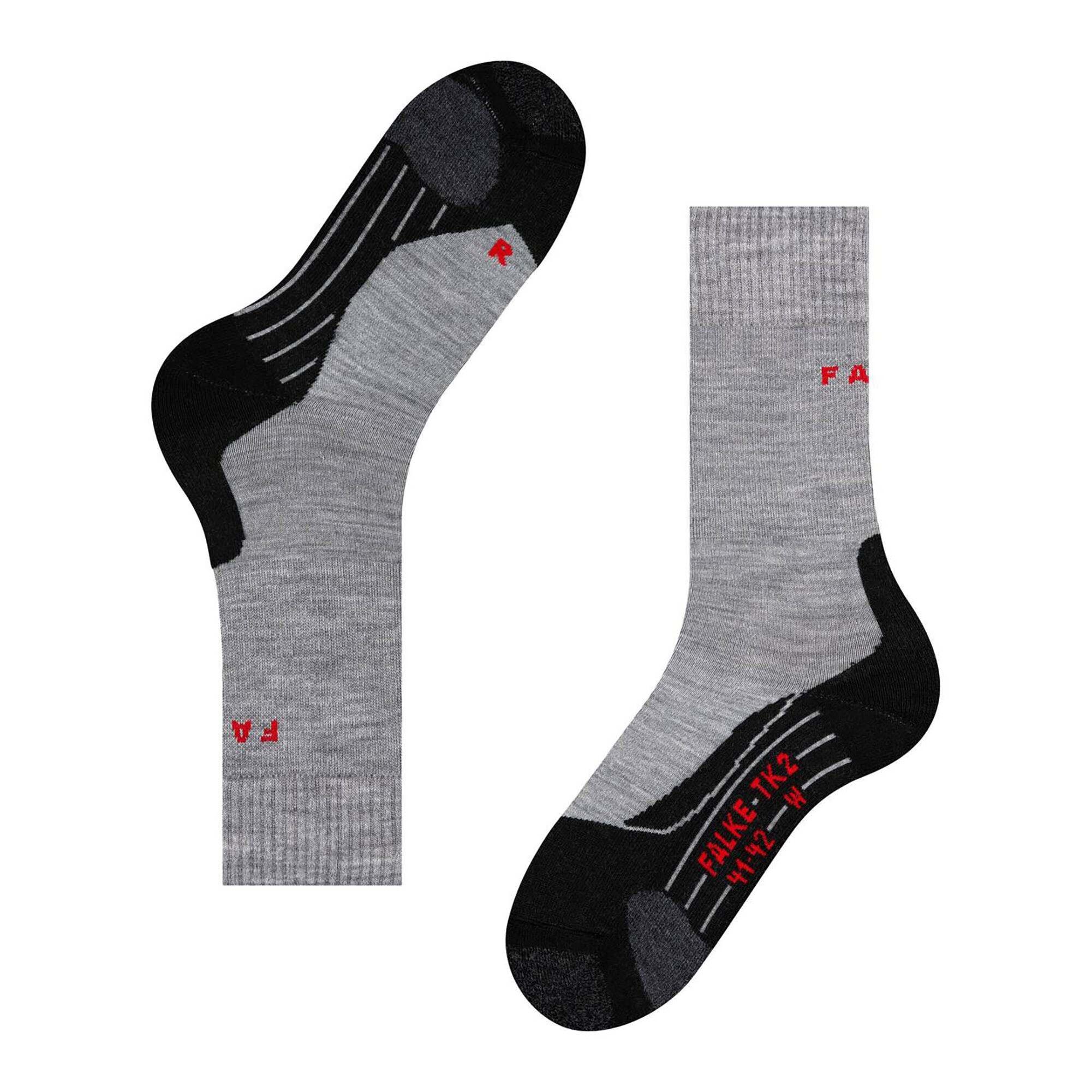 Socken Herren 2er Pack Bequem sitzend-FALKE TK2 SO 4/4