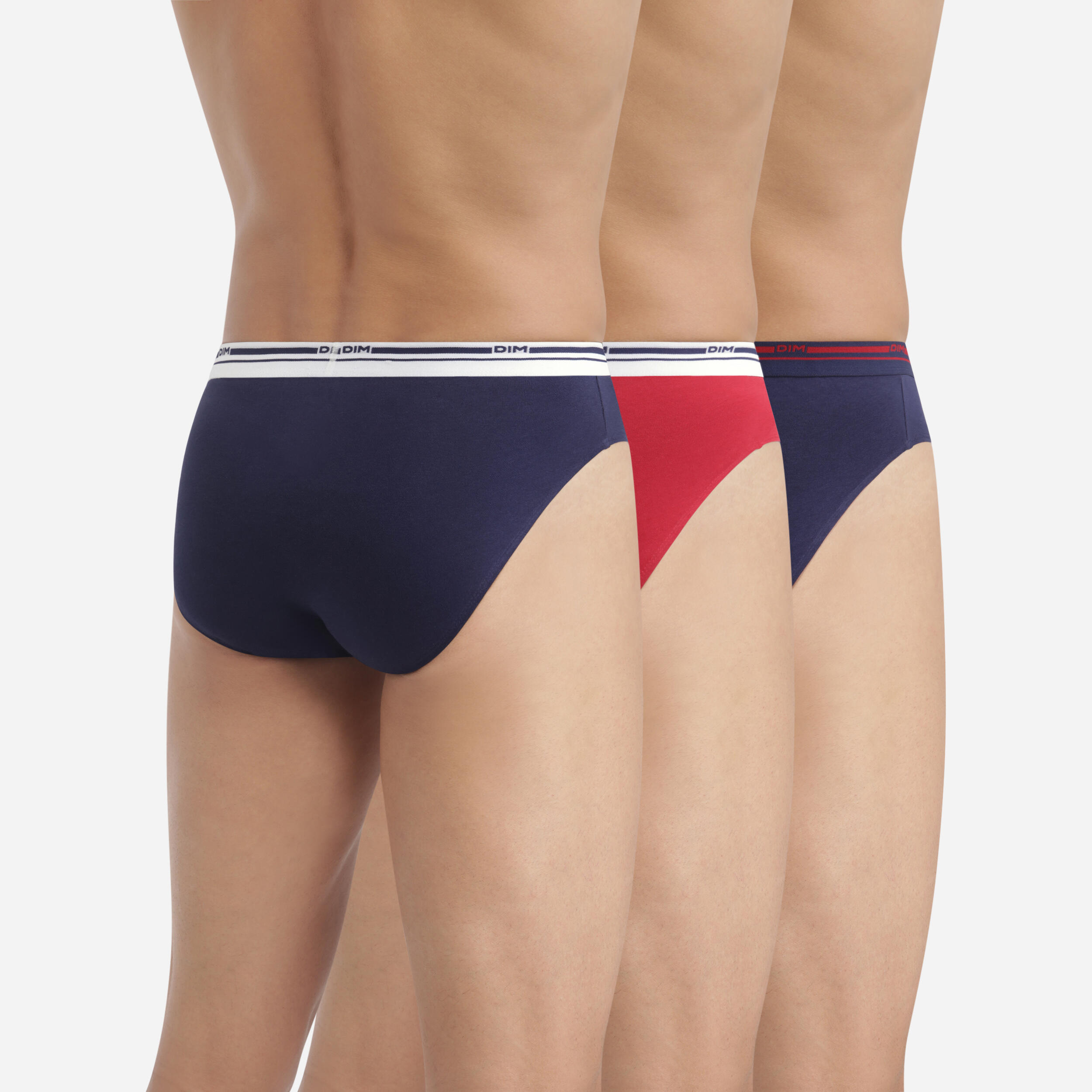 Lot de 3 slips Homme coton Classic Colors 2/4