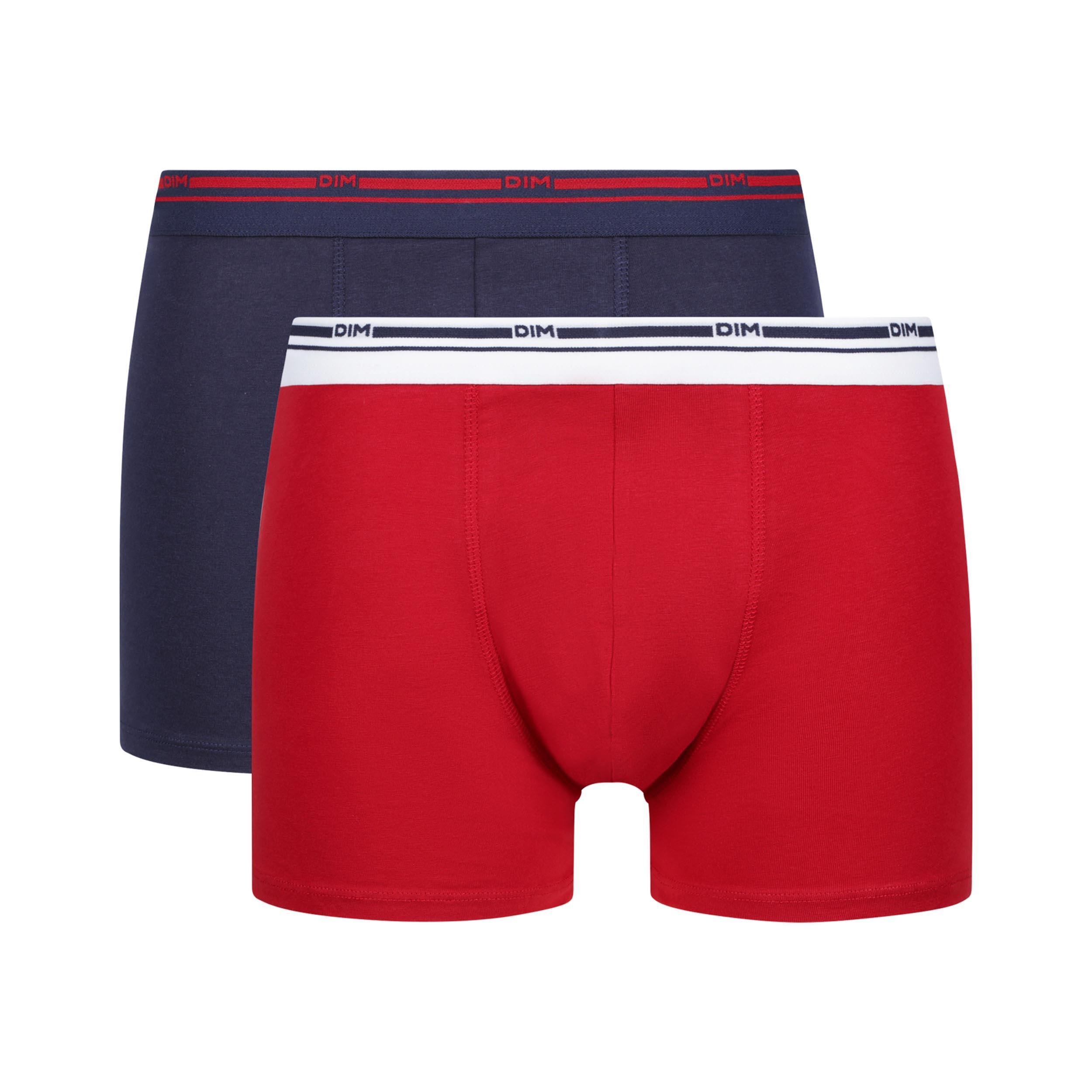 Lot de 2 Boxers homme Coton Classic Colors 3/4