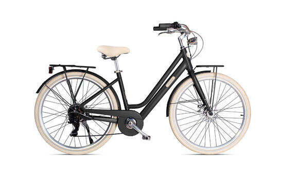 Elektrische stadsfiets 28 inch LETOULE “Modé Hybrid” Lady, Buio