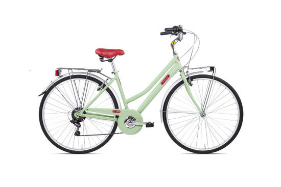City bike 28 pollici LETOULE “LaFolie” Lady Verde Smeraldo Chiaro