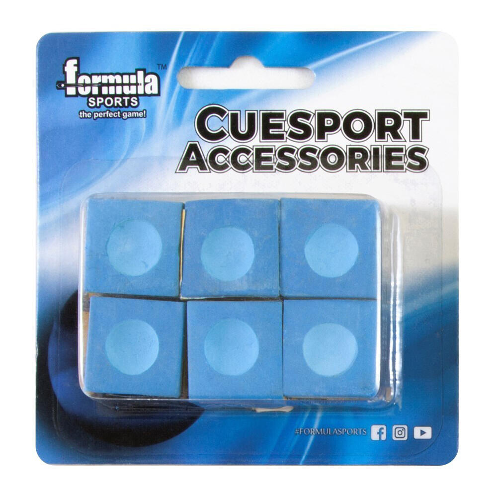 Pioneer Cue Chalk For Billiards/Pool (6pc)